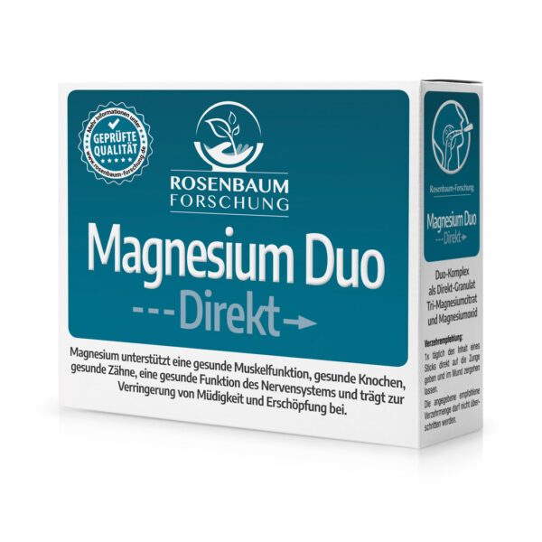 Magnesium Duo Direkt, Rosenbaum-Forschung, Faltschachtel