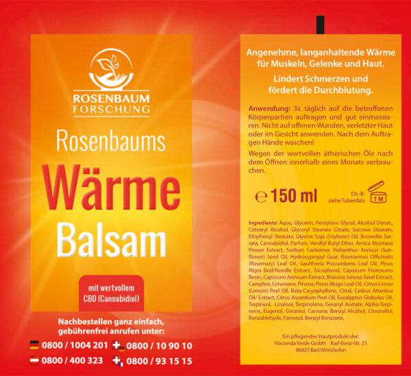 Rosenbaums Wärme Balsam vorbestellen – Bild 2