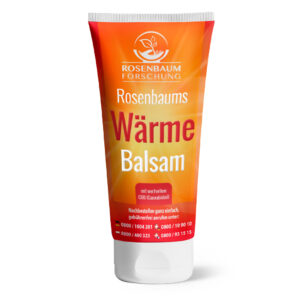 orangerote Tube Rosenbaums Wärme Balsam